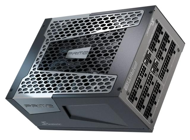 Захранване Seasonic PRIME TX-1600 1600W, Active PFC, PCIe Gen 5.1/ATX 3.1, 80 PLUS Titanium, Fully Modular