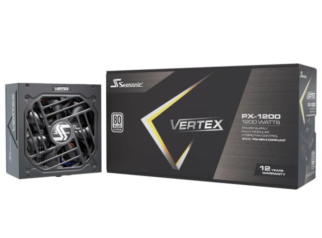 Захранване Seasonic VERTEX PX-1200 1200W, Active PFC, ATX 3.1, 80 PLUS Platinum, Fully Modular