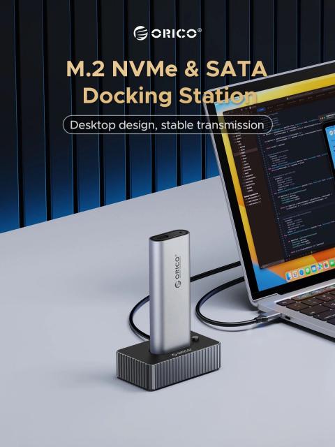 Кутия Orico M.2 NVMe/NGFF, USB Type-C