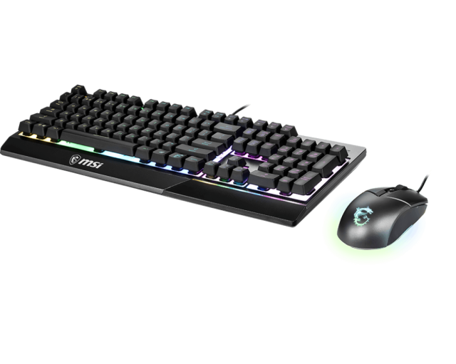 Комплект Геймърска клавиатура и мишка MSI VIGOR GK30 COMBO, USB, Black 