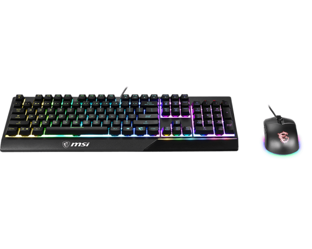 Комплект Геймърска клавиатура и мишка MSI VIGOR GK30 COMBO, USB, Black 