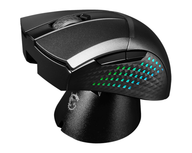 Геймърска мишка MSI GAMING MOUSE CLUTCH GM51, Wireless, Optical Sensor PixArt PAW-3395 (26000 dpi), Черна