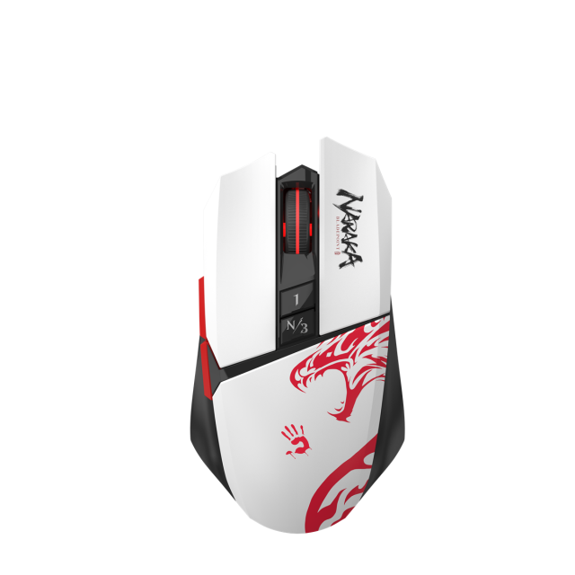 Мишка A4tech Bloody R36 Ultra Naraka, Wireless, оптичена (12 000 CPI)
