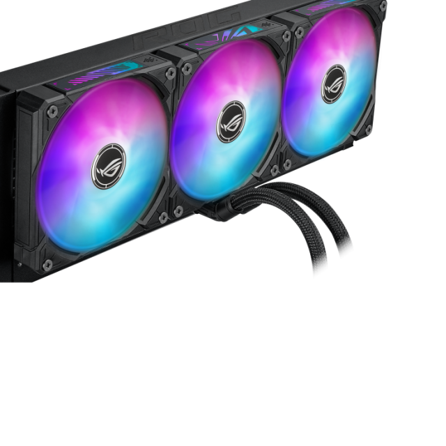 Охладител за процесор ASUS ROG Ryuo IV SLC 360 ARGB 6.67" Curved AMOLED Display, AMD: AM5,AM4 Intel: LGA 1851, 1700