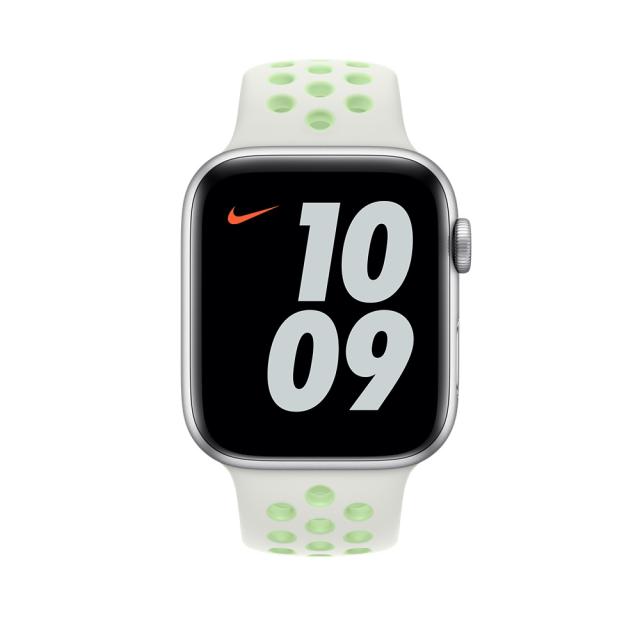 Каишка за часовник Apple Watch 44mm Spruce Aura/Vapor Green Nike Sport Band - Regular
