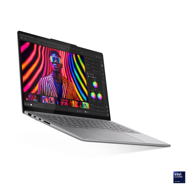 Лаптоп Lenovo Yoga Pro 7 14IAH10, Intel Core Ultra 7 255H 16C (1.5/5.1GHz, 24MB Cache), 14.5" (36.83 сm)  OLED PureSight Pro, Touchscreen, Intel Arc 140T, 32GB LPDDR5X, 1TB M.2 NVMe SSD, Windows 11 Home