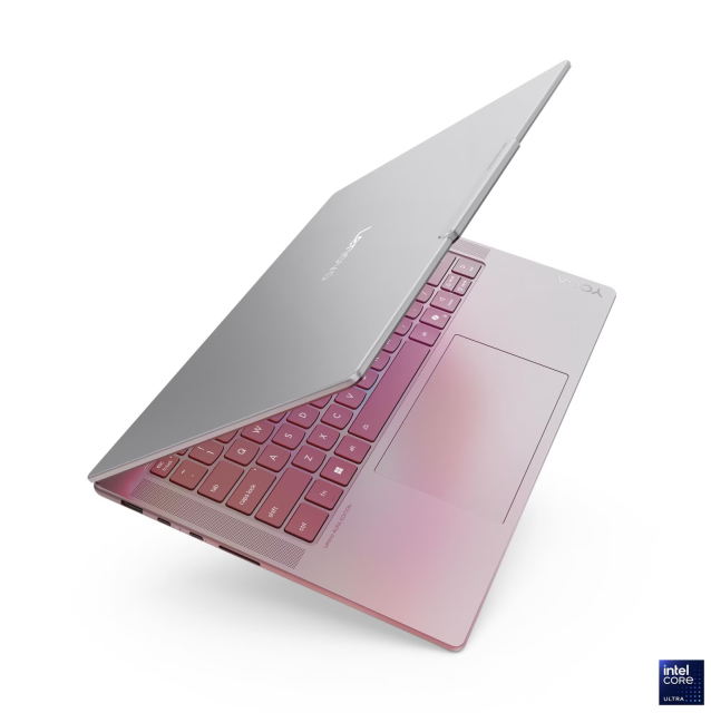 Лаптоп Lenovo Yoga Pro 7 14IAH10, Intel Core Ultra 7 255H 16C (1.5/5.1GHz, 24MB Cache), 14.5" (36.83 сm)  OLED PureSight Pro, Touchscreen, Intel Arc 140T, 32GB LPDDR5X, 1TB M.2 NVMe SSD, Windows 11 Home