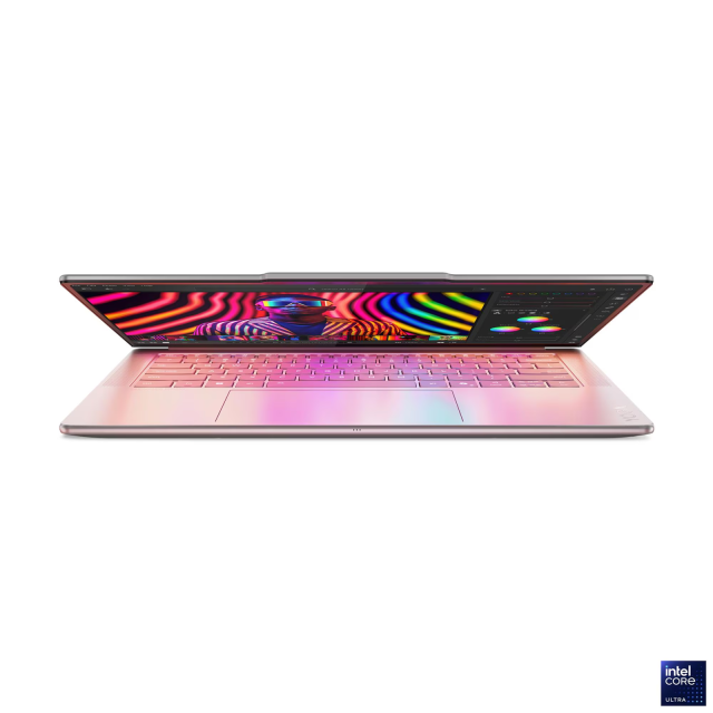Лаптоп Lenovo Yoga Pro 7 14IAH10, Intel Core Ultra 7 255H 16C (1.5/5.1GHz, 24MB Cache), 14.5" (36.83 сm)  OLED PureSight Pro, Touchscreen, Intel Arc 140T, 32GB LPDDR5X, 1TB M.2 NVMe SSD, Windows 11 Home