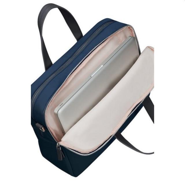 Чанта Samsonite Eco Wave Briefcase 15.6", 2 pockets, Dark Blue