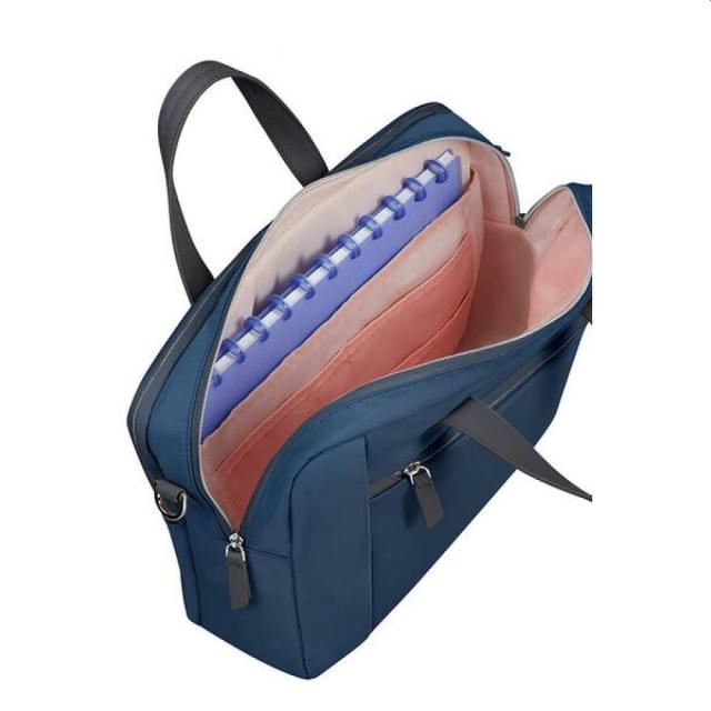 Чанта Samsonite Eco Wave Briefcase 15.6", 2 pockets, Dark Blue