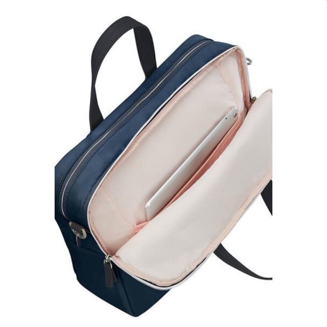 Чанта Samsonite Eco Wave Briefcase 15.6", 2 pockets, Dark Blue