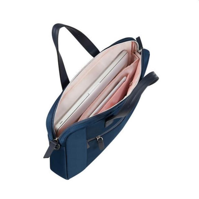 Чанта Samsonite Eco Wave Briefcase 15.6", Dark Blue