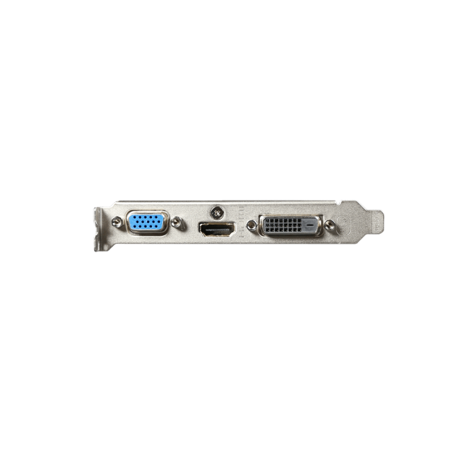 Видео карта GIGABYTE GeForce GT 710, 2GB, GDDR3, 64 bit, DVI-D, D-Sub, HDMI, rev 1.0