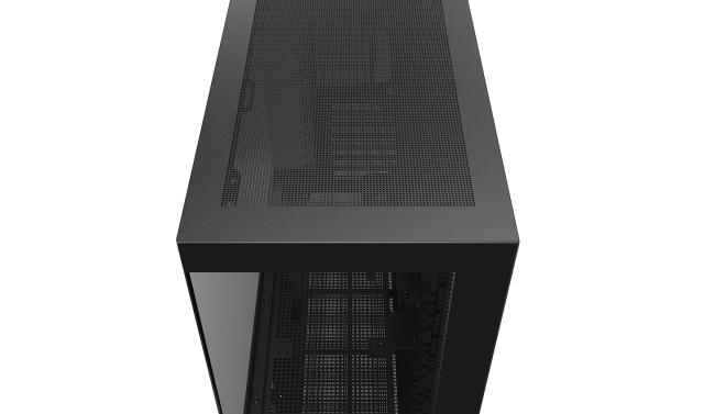 Кутия за компютър DeepCool CH690 DIGITAL Black, Middle Tower, 1 x USB Type-C 3.2, 2 x USB 3.0, HD Audio x 1, ATX, mATX, Mini-ITX