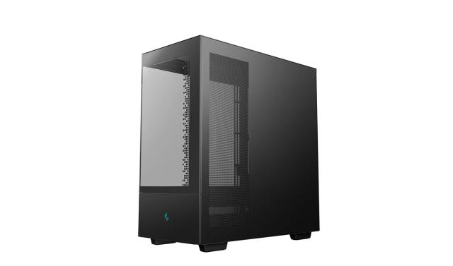 Кутия за компютър DeepCool CH690 DIGITAL Black, Middle Tower, 1 x USB Type-C 3.2, 2 x USB 3.0, HD Audio x 1, ATX, mATX, Mini-ITX