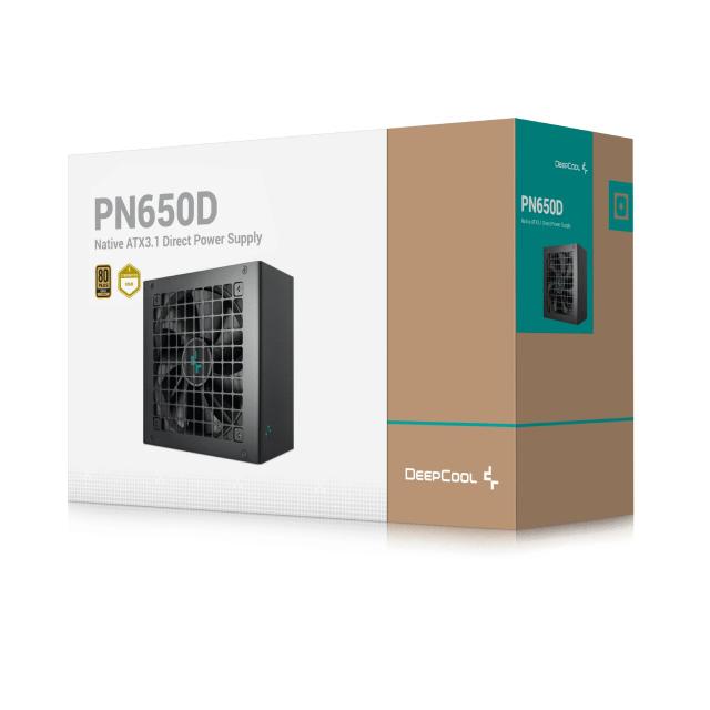 Захранване DeepCool PN650D, 650W, Active PFC, 80 Plus Gold, PCI-E 5.1/ATX 3.1