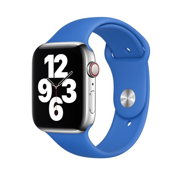 Каишка за часовник Apple Watch 44mm Capri Blue Sport Band - Regular