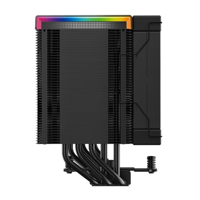 Охладител за процесор DeepCool AK500 DIGITAL PRO, 3-pin/4-pin PWM - Intel LGA2066/2011-v3/2011/1851/1700/1200/1150/1151/1155/AMD AM5/AM4