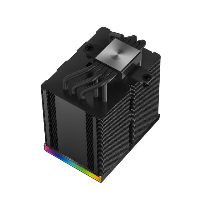 Охладител за процесор DeepCool AK500 DIGITAL PRO, 3-pin/4-pin PWM - Intel LGA2066/2011-v3/2011/1851/1700/1200/1150/1151/1155/AMD AM5/AM4