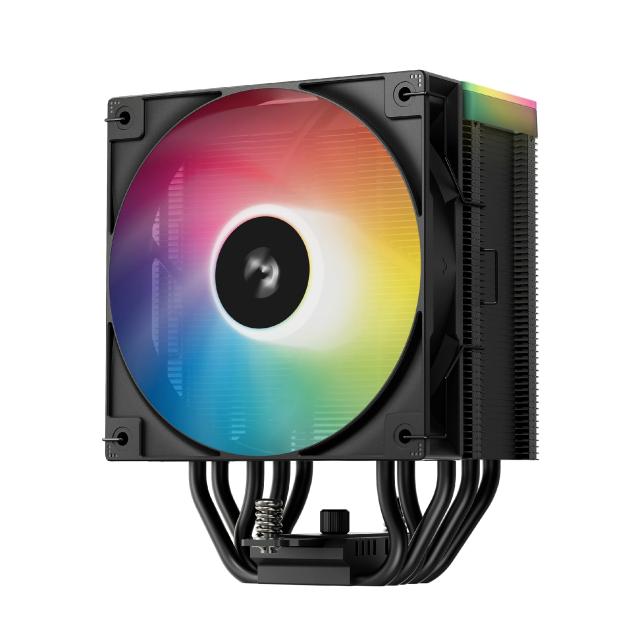 Охладител за процесор DeepCool AG500 BK Addressable RGB V2, 3-pin/4-pin PWM, Intel LGA1851/1700/1200/115X / AMD AM5/AM4