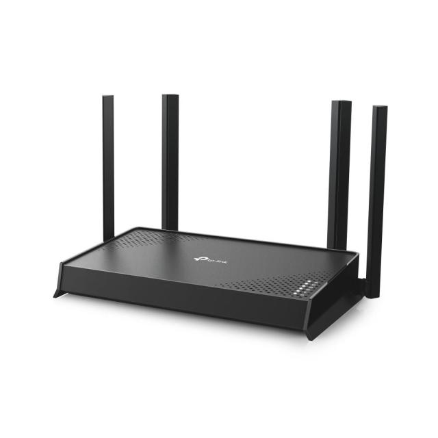 Рутер TP-Link Archer BE220, 3600Mbps, 2.4GHz (688Mbps) / 5GHz (2882Mbps), Wireless BE, 4x 10/100/1000Mbps LAN, 1x 100/1000/2500Mbps WAN