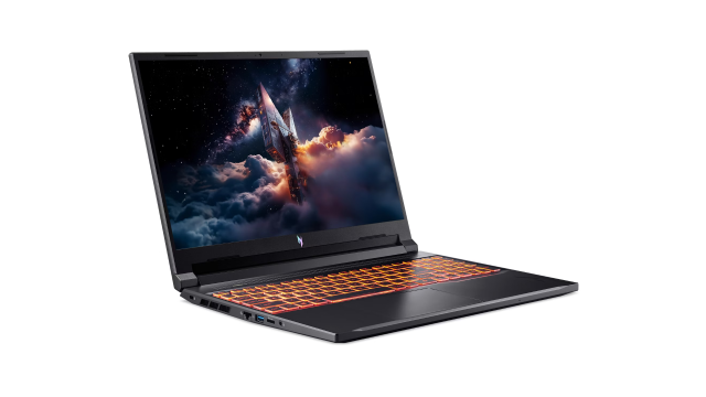 Лаптоп Acer Nitro ANV16-42-R9MV, AMD Ryzen 7 260 8C (3.8 / 5.1GHz, 24MB Cache), 16.0" (40.64 cm) WUXGA IPS, 180Hz, NVIDIA GF RTX 5060 8GB GDDR7, 16 GB DDR5, 1TB M.2 NVMe SSD, Free DOS