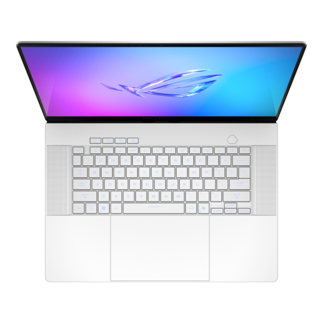 Лаптоп ASUS ROG Zephyrus G16 2025 GU605CR-QR209W, Intel Core Ultra 9 285H 16C (2.7 / 5.4 GHz, 24 MB Cache), 16.0" (40.64 cm) OLED Glossy display, 240Hz, NVIDIA RTX 5070 Ti 12GB GDDR7 DLSS 4, 32GB LPDDR5X, 1TB M.2 NVMe SSD, Windows 11 Home