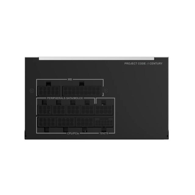 Захранване Montech CENTURY II 850W, Active PFC, ATX 3.1, 80 PLUS Gold, Fully Modular
