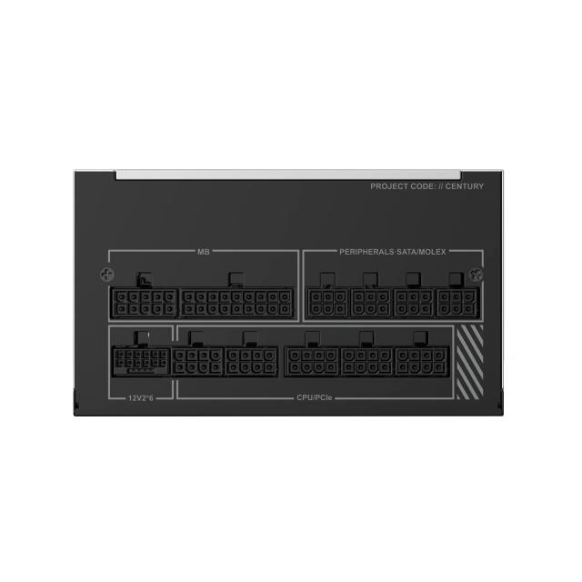 Захранване Montech CENTURY II 1050W, Active PFC, ATX 3.1, 80 PLUS Gold, Fully Modular