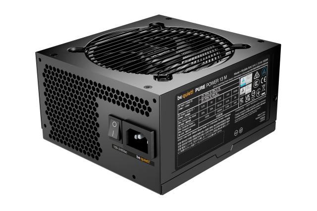 Захранване be quiet! Pure Power 13 M 1000W, Active PFC, ATX 3.1, 80 PLUS Gold, Fully Modular