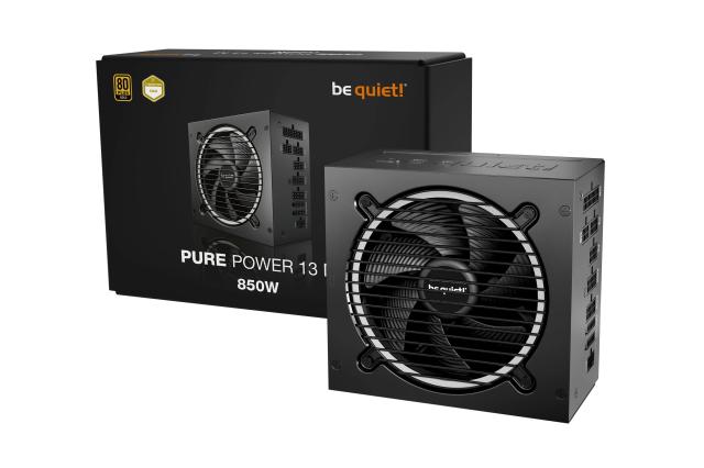 Захранване be quiet! Pure Power 13 M 850W, Active PFC, ATX 3.1, 80 PLUS Gold, Fully Modular