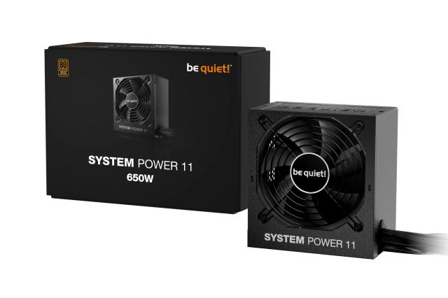 Захранване be quiet!, SYSTEM POWER 11 650W,  Active PFC, ATX 3.1, 80 PLUS BRONZE