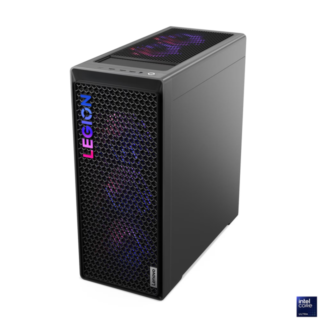 Компютър Lenovo Legion T7 34IAS10,  Intel Core Ultra 7 265KF 20C (3.9/5.5GHz, 36MB Cache), NVIDIA RTX 5080 16GB GDDR7, 64GB DDR5 5600 MHz, 2TB SSD M.2 NVMe, Wi-Fi 7/ BT 5.4, Free DOS