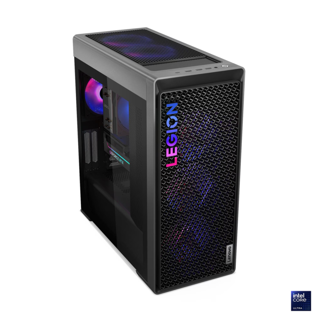 Компютър Lenovo Legion T7 34IAS10,  Intel Core Ultra 7 265KF 20C (3.9/5.5GHz, 36MB Cache), NVIDIA RTX 5080 16GB GDDR7, 64GB DDR5 5600 MHz, 2TB SSD M.2 NVMe, Wi-Fi 7/ BT 5.4, Free DOS