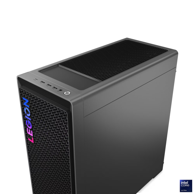 Компютър Lenovo Legion T7 34IAS10,  Intel Core Ultra 7 265KF 20C (3.9/5.5GHz, 36MB Cache), NVIDIA RTX 5080 16GB GDDR7, 64GB DDR5 5600 MHz, 2TB SSD M.2 NVMe, Wi-Fi 7/ BT 5.4, Free DOS