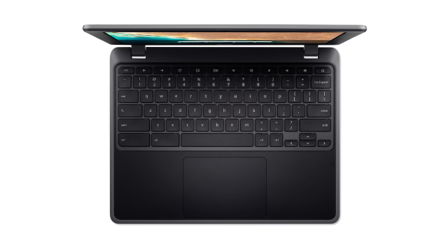 Лаптоп Acer Chromebook Spin 512 R852T-C73W 2 в 1 Chromebook, Intel Celeron Processor N4020 2C (1.10 / 2.8 GHz, 4MB Cache), 12" (30.5 cm) HD+ IPS, Touch Display,  4GB LPDDR4, 64 GB eMMC, OS Google Chrome