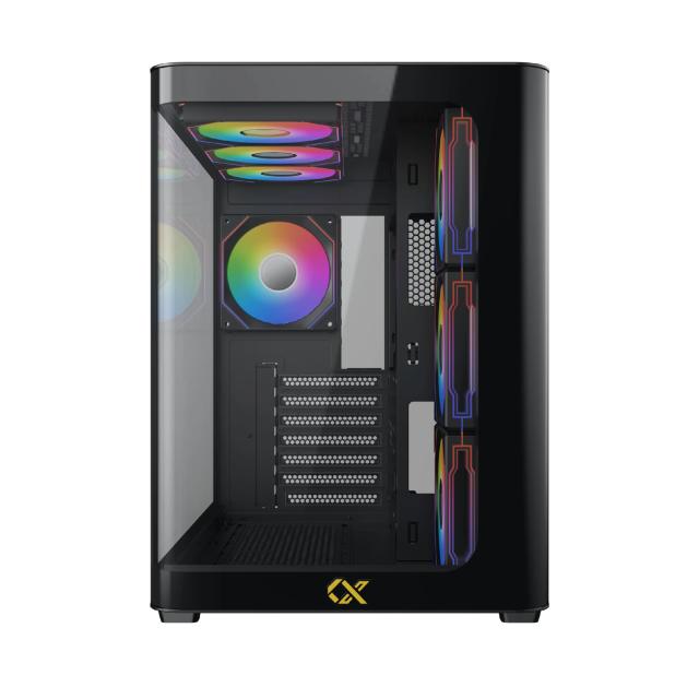 Кутия XIGMATEK Pano, Middle Tower, 1x USB 3.0, 2x USB 2.0, 1x HD Audio, EATX / ATX/ mATX / Mini-ITX 