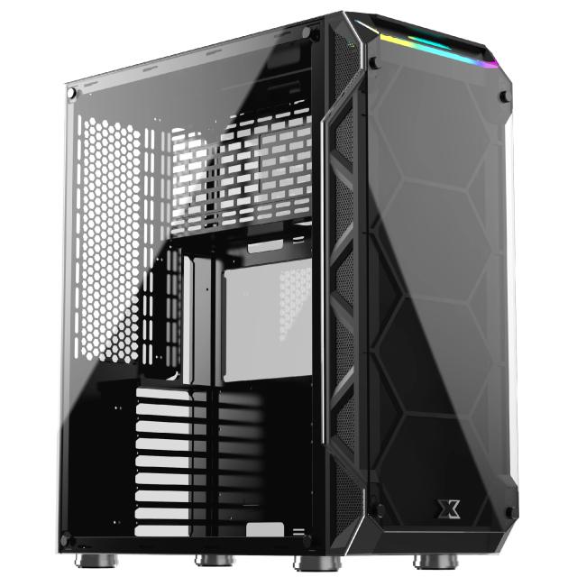 Кутия XIGMATEK Overtake, Big Tower, 2x USB 3.0, 2x USB 2.0, 1x HD Audio, EATX / ATX/ mATX / Mini-ITX