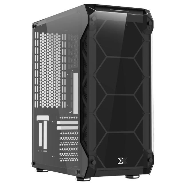 Кутия XIGMATEK Overtake, Big Tower, 2x USB 3.0, 2x USB 2.0, 1x HD Audio, EATX / ATX/ mATX / Mini-ITX