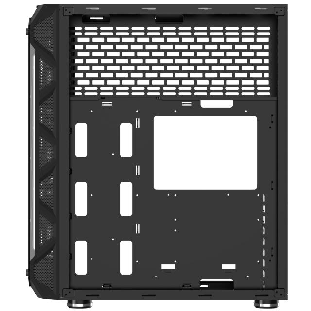 Кутия XIGMATEK Overtake, Big Tower, 2x USB 3.0, 2x USB 2.0, 1x HD Audio, EATX / ATX/ mATX / Mini-ITX