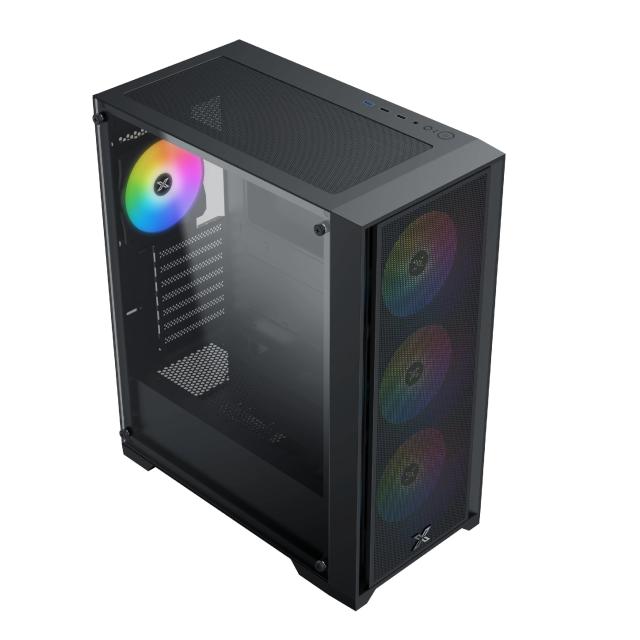 Кутия XIGMATEK Gaming X II, Middle Tower, 1x USB 3.0, 2x USB 2.0, 1x HD Audio, EATX / ATX/ mATX / Mini-ITX 