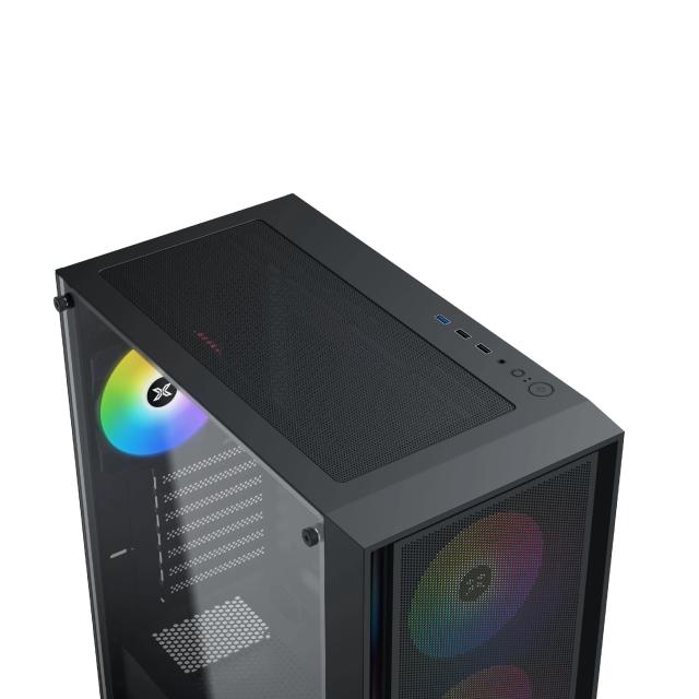 Кутия XIGMATEK Gaming X II, Middle Tower, 1x USB 3.0, 2x USB 2.0, 1x HD Audio, EATX / ATX/ mATX / Mini-ITX 