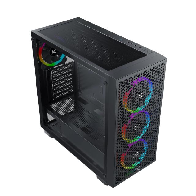 Кутия XIGMATEK Gaming G Pro Mesh, Middle Tower, 1x USB 3.0, 2x USB 2.0, 1x HD Audio, EATX / ATX/ mATX / Mini-ITX 