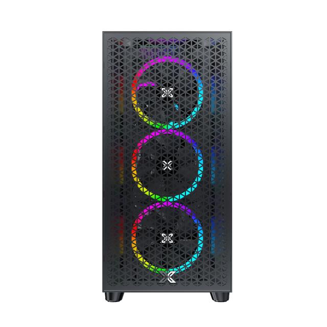 Кутия XIGMATEK Gaming G Pro Mesh, Middle Tower, 1x USB 3.0, 2x USB 2.0, 1x HD Audio, EATX / ATX/ mATX / Mini-ITX 