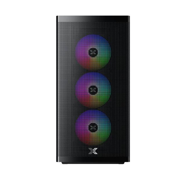 Кутия XIGMATEK Osiris Mesh, Middle Tower, 1x USB 3.0, 2x USB 2.0, 1x HD Audio, EATX / ATX/ mATX / Mini-ITX 
