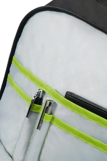 Раница Samsonite Urban Groove Laptop Backpack 39.6cm/15.6inch Black/Lime Green