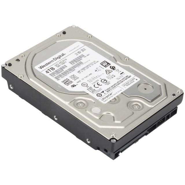 Твърд диск Western Digital Ultrastar DC HC310 4TB 256MB, 7200 RPM, SAS 12Gb/s, 3.5" (8.89 cm)