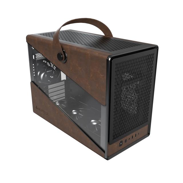 Кутия Montech Heritage PRO, Mini Tower, 2 x USB 3.0, 1 x USB Type-C, mATX, Mini-ITX