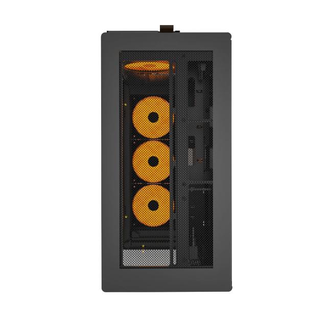 Кутия Montech HS02 PRO (B), Middle Tower, 2 x USB 3.0, 1 x USB Type-C, ATX, mATX, Mini-ITX