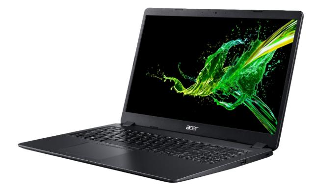 Лаптоп Acer Aspire 3, A315-56-56LQ, Intel Core i5-1035G1 (up to 3.6 GHz, 6MB), 15.6" FHD (1920x1080) IPS, HD Cam, 8GB DDR4, 256GB SSD PCIe, Intel UHD, Win 11 Home, Black